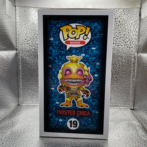 Funko Pop! Vinyl: Five Nights at Freddy's - Chica the Chicken (Twisted) #19 Rare FRENLY BRICKS - Open 7 Days