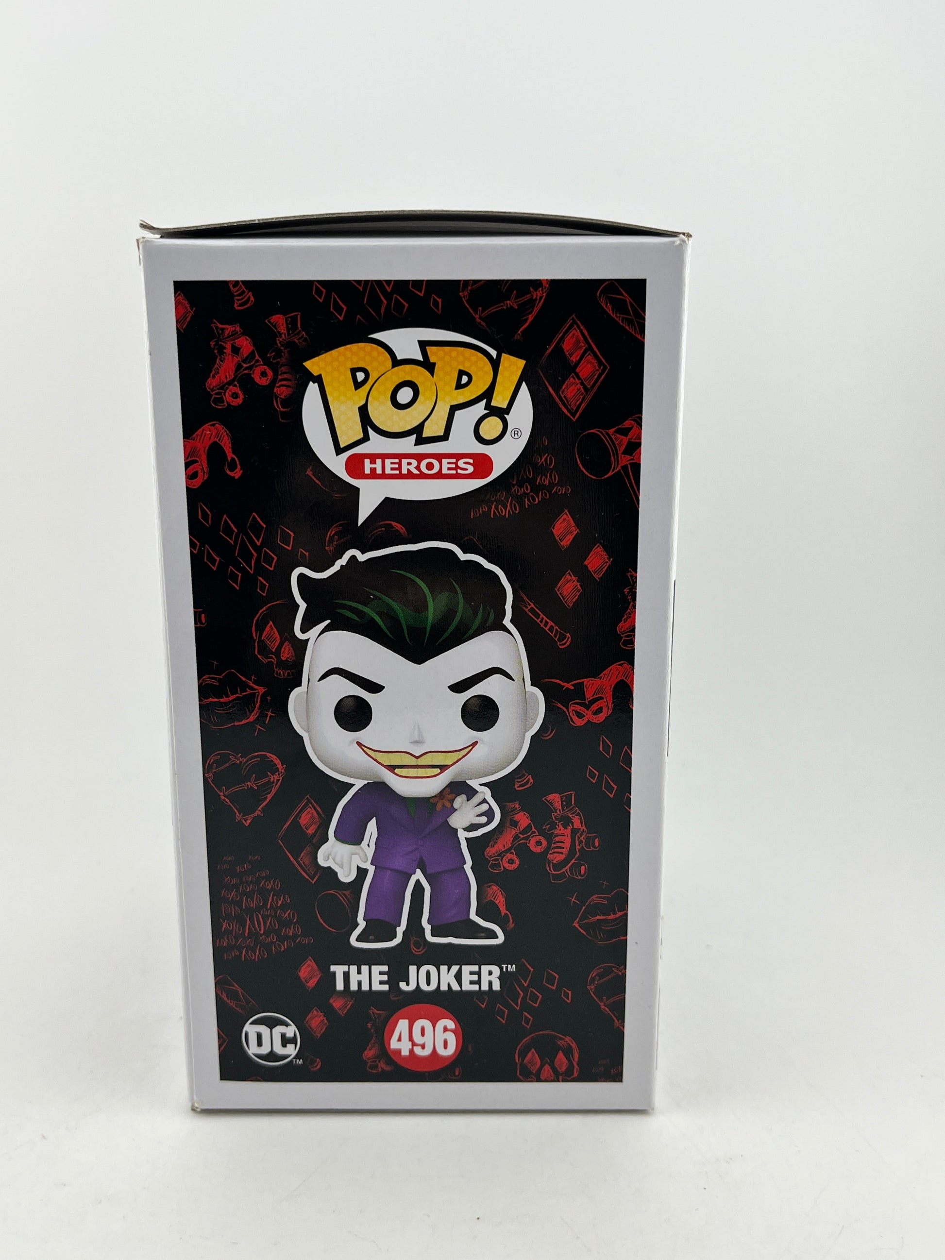 Funko POP! DC Harley Quinn - I he Joker #496 - Vinyl Collectable FRENLY BRICKS - Open 7 Days