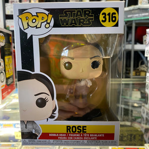 Funko POP! Star Wars #316 Rose FRENLY BRICKS - Open 7 Days