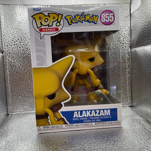 Funko Pop Vinyl Pokemon #855 Alakazam Nintendo FRENLY BRICKS - Open 7 Days