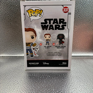 Funko Pop Vinyl #337 Star Wars Cal Kestis & BD-1 FRENLY BRICKS - Open 7 Days