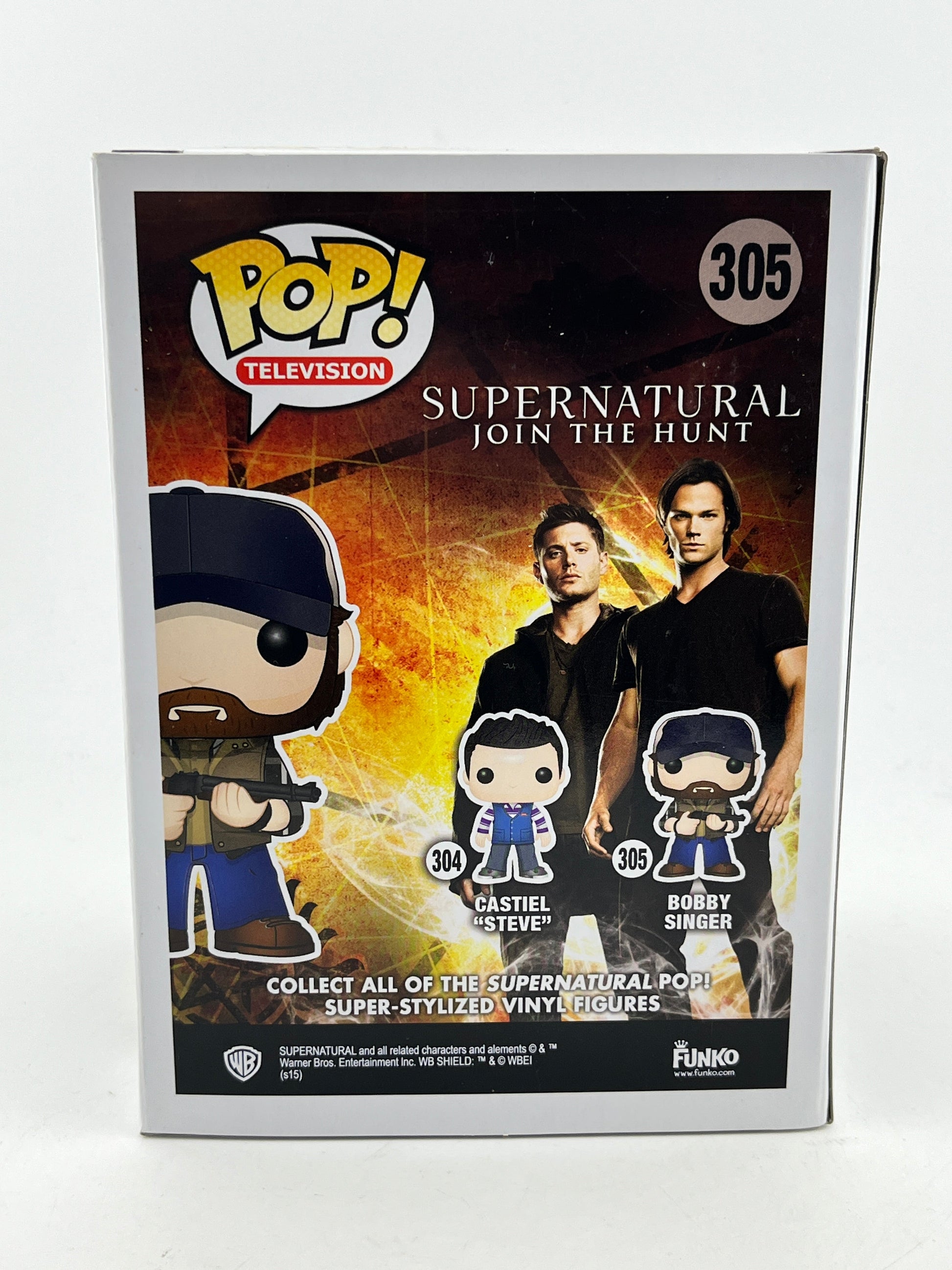 Funko POP! Television Supernatural - Bobby Singer #305 - Vinyl Collectable FRENLY BRICKS - Open 7 Days