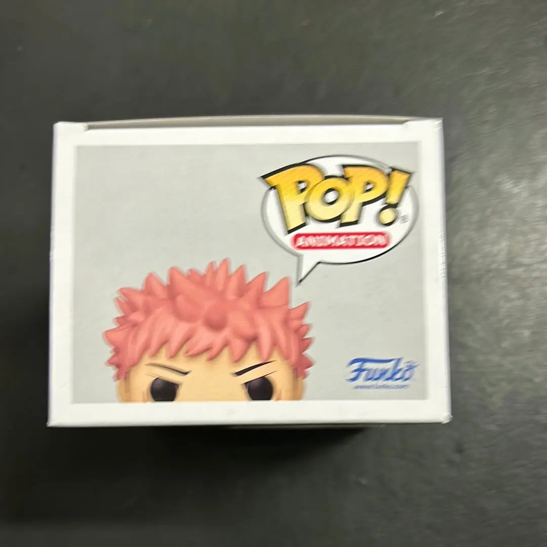 FUNKO POP VINYL JUJUTSU KAISEN YUGI ITADORI WITH SUKUNA MOUTH #1152 FRENLY BRICKS - Open 7 Days