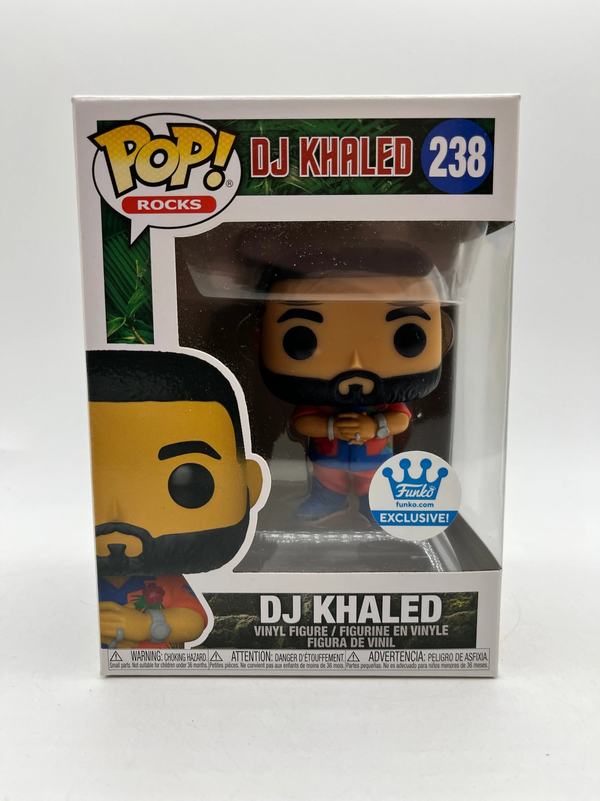 Funko POP! Rocks DJ Khaled #238 - Funko Exclusive FRENLY BRICKS - Open 7 Days