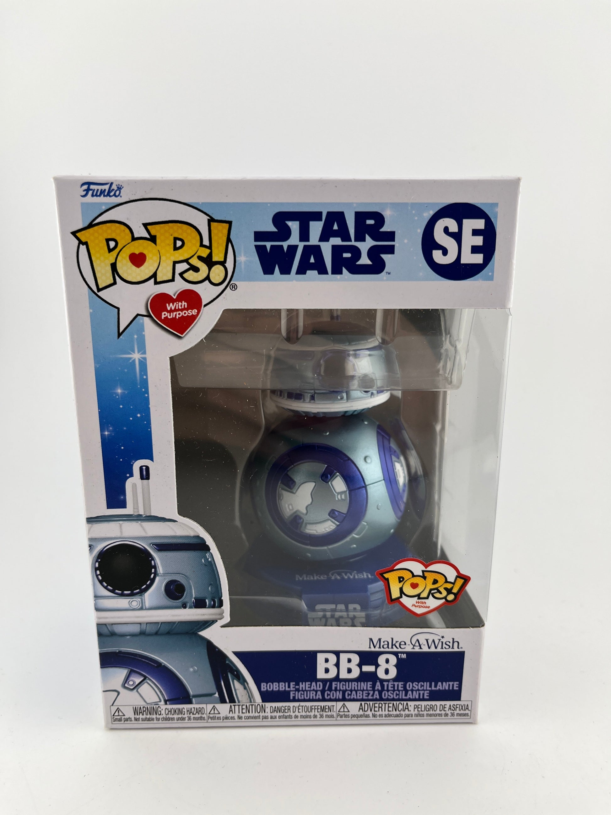 Funko POP! Star Wars With Purpose - BB-8 - Special Edition - Make a Wish FRENLY BRICKS - Open 7 Days