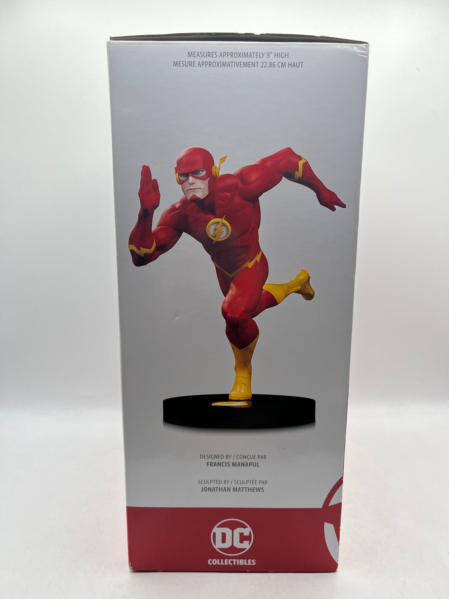 DC Designer Series “The Flash” 9” Limited Edition Statue – #0365 of 5000