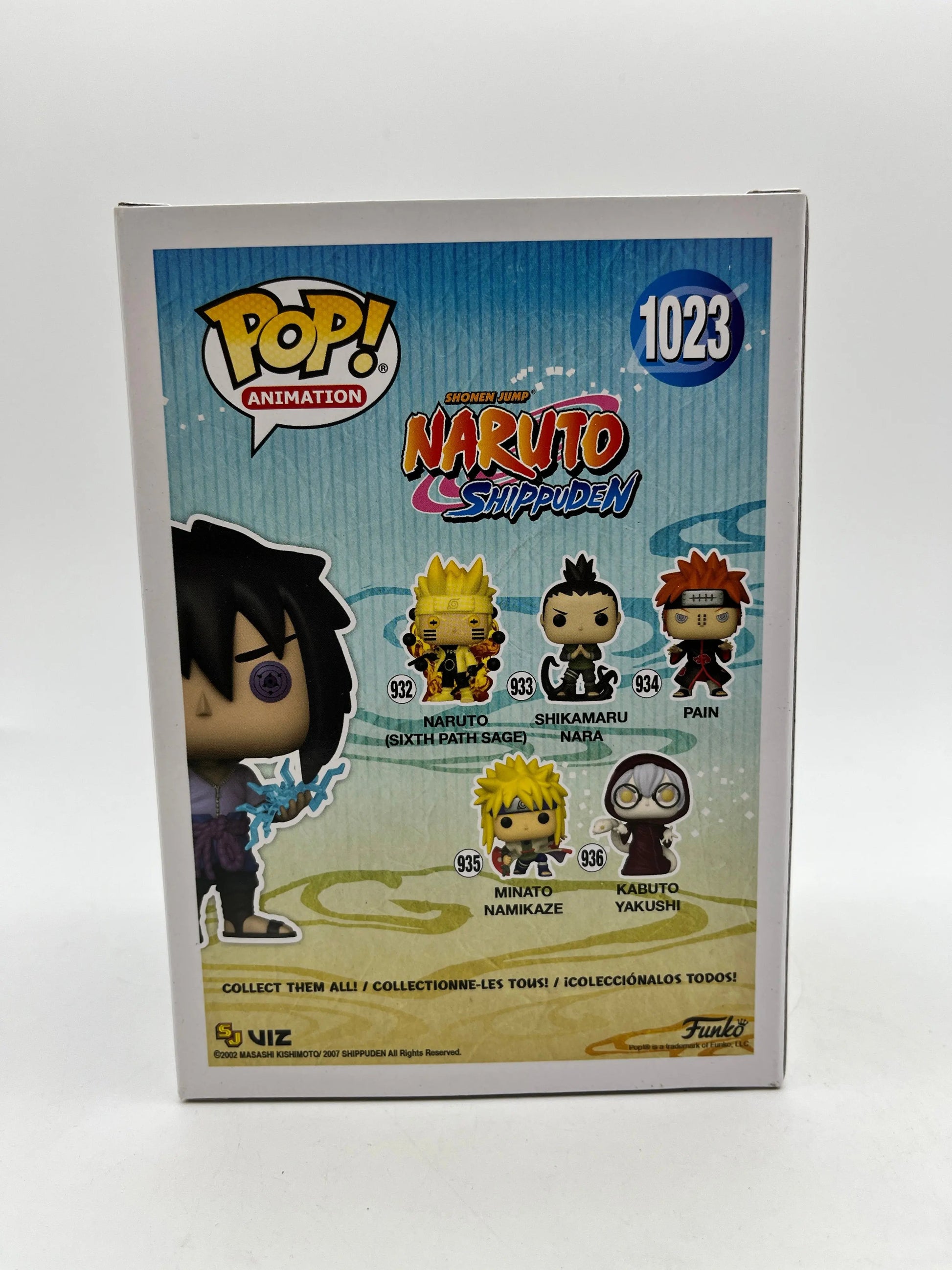 Funko POP! Naruto Shippuden Sasuke (Rinnegan) #1023 AAA Exclusive Glow Chase FRENLY BRICKS - Open 7 Days