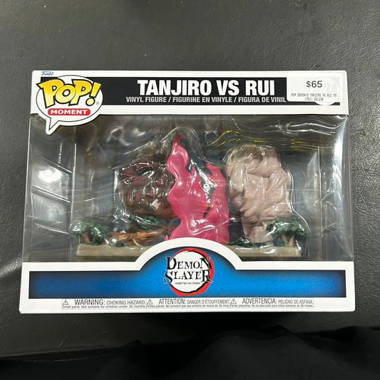 Pop Vinyl Moment 1034 Tanjiro Vs Rui Demon Slayer FRENLY BRICKS - Open 7 Days