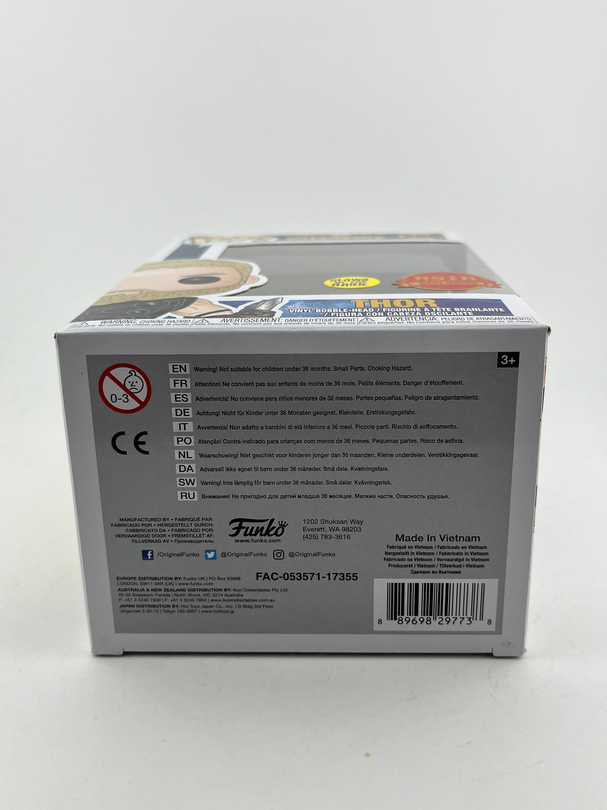 Funko POP! Marvel Infinity War - Thor #286 - Glow Asia Exclusive FRENLY BRICKS - Open 7 Days