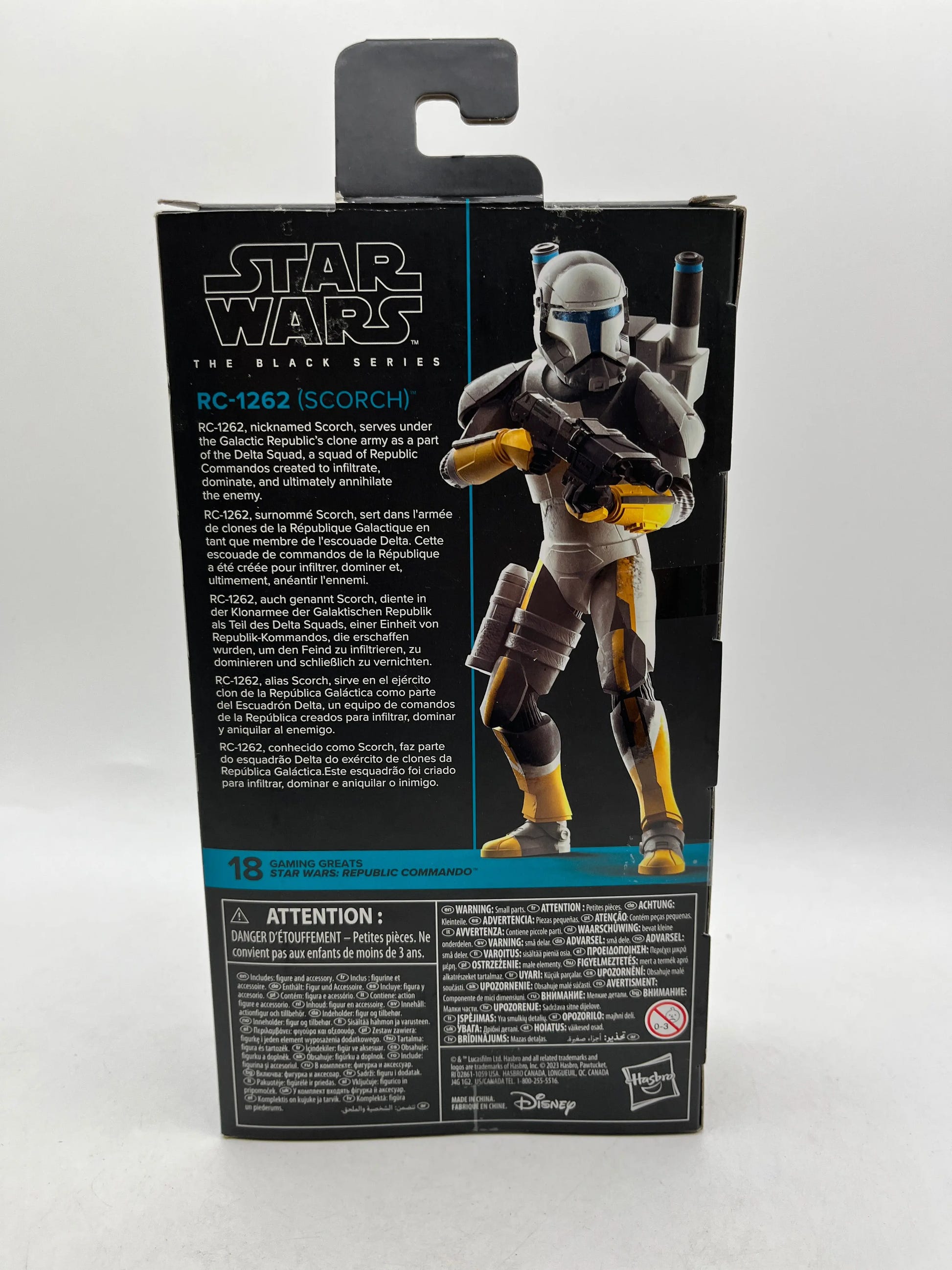 Star Wars Black Series Republic Commando RC-1262 (Scorch) - Complete - Open Box FRENLY BRICKS - Open 7 Days image 2