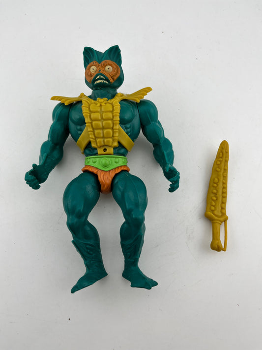 Vintage Merman MOTU Figure - Masters Of The Universe - 1981 - Complete FRENLY BRICKS - Open 7 Days