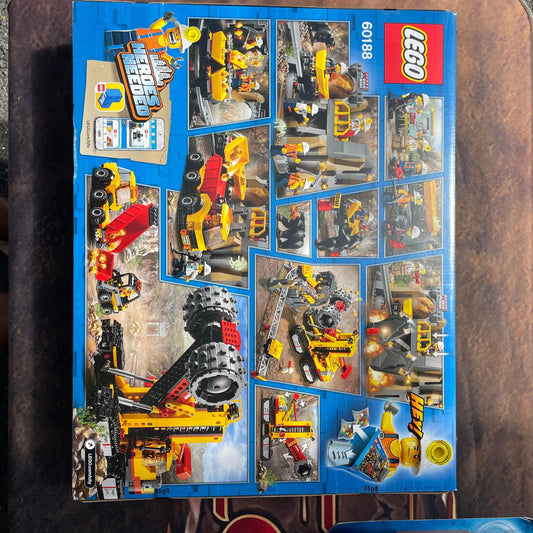 Brand New Factory Sealed LEGO CITY: Mining Experts Site (60188) Rare Retired FRENLY BRICKS - Open 7 Days