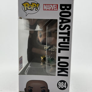 Funko POP! Marvel Loki - Boastful Loki #984 - 2022 Convention Limited Edition FRENLY BRICKS - Open 7 Days
