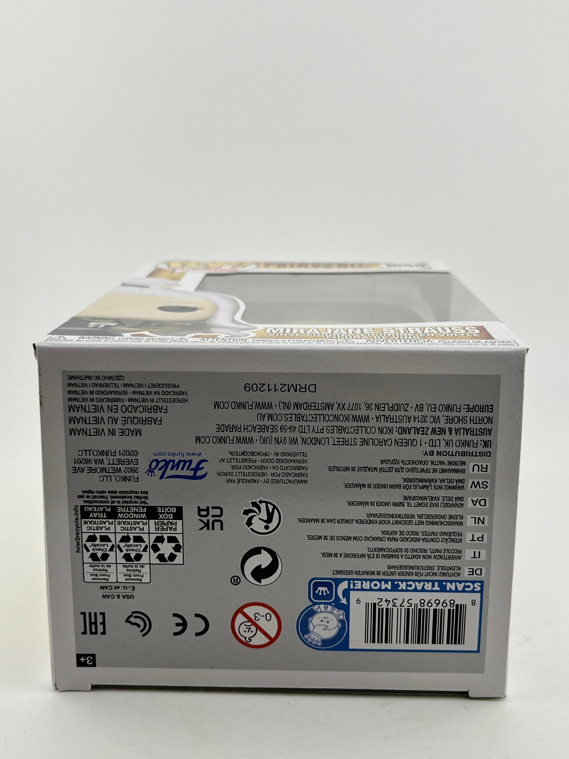 Funko POP! Animation Fairytale - Mirajane Strauss #1050 - Vinyl Collectable FRENLY BRICKS - Open 7 Days