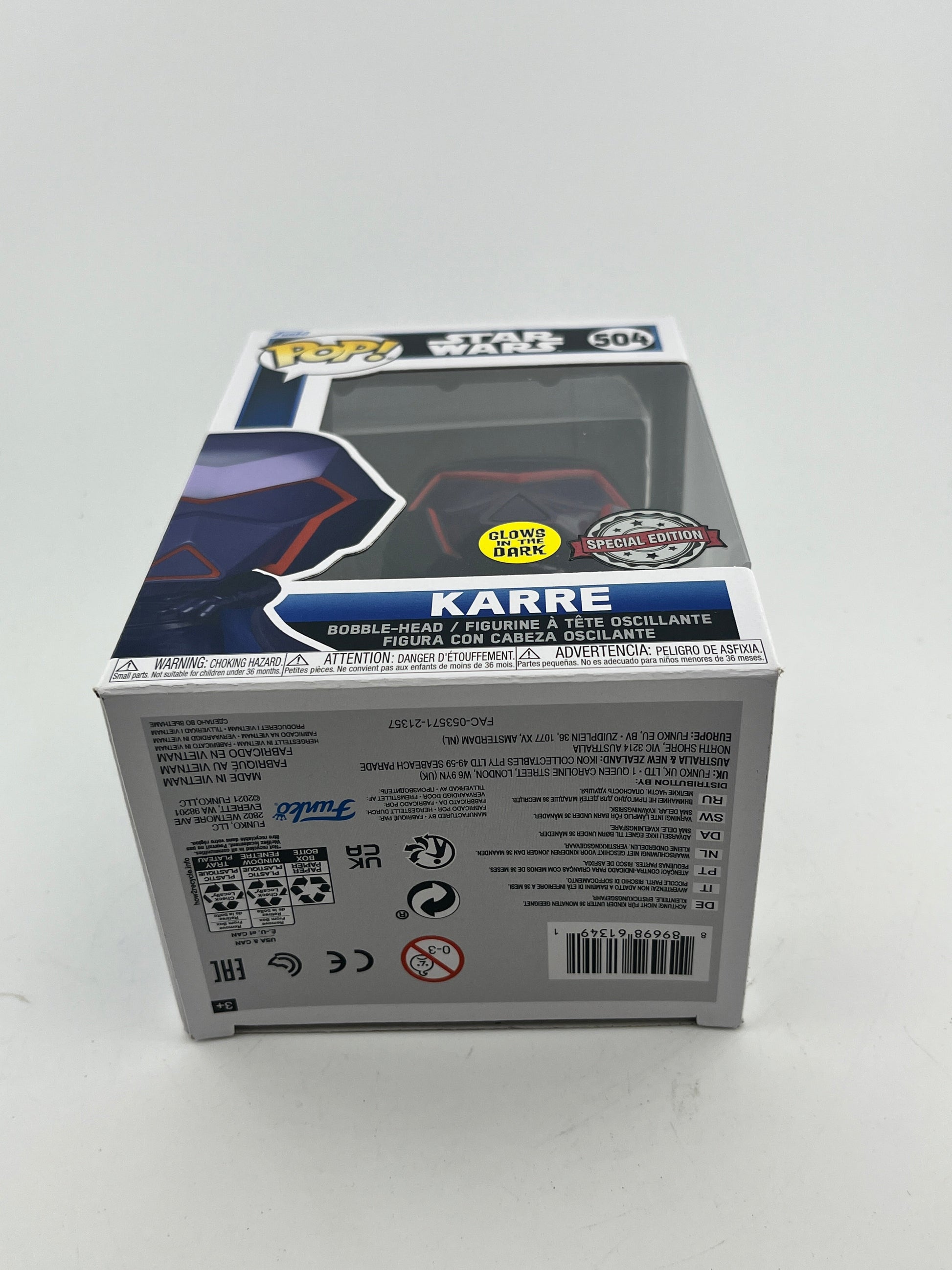 Funko POP! Star Wars Visions - Karre #504 - Glow Special Edition FRENLY BRICKS - Open 7 Days