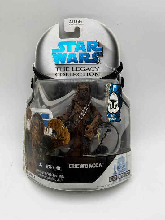 Star Wars The Legacy Collection Chewbacca Hasbro BD No 3 - 1st Day of Issue FRENLY BRICKS - Open 7 Days