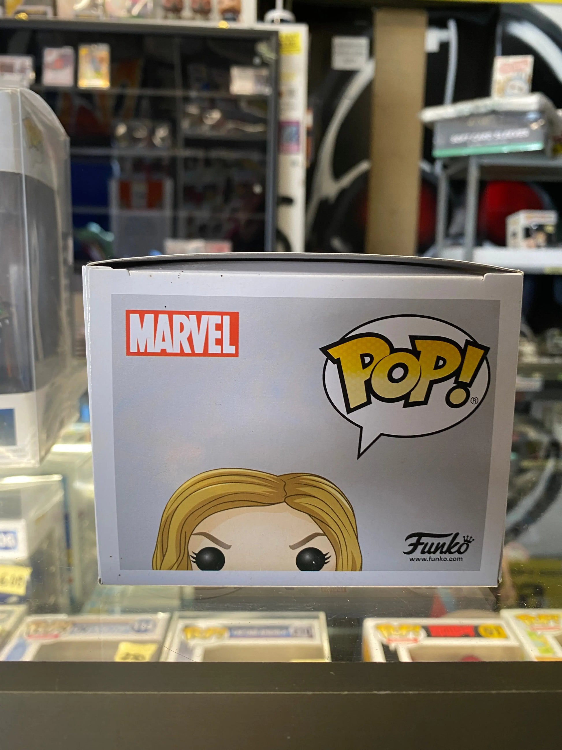 Funko POP! Marvel avengers #459 captain marvel FRENLY BRICKS - Open 7 Days