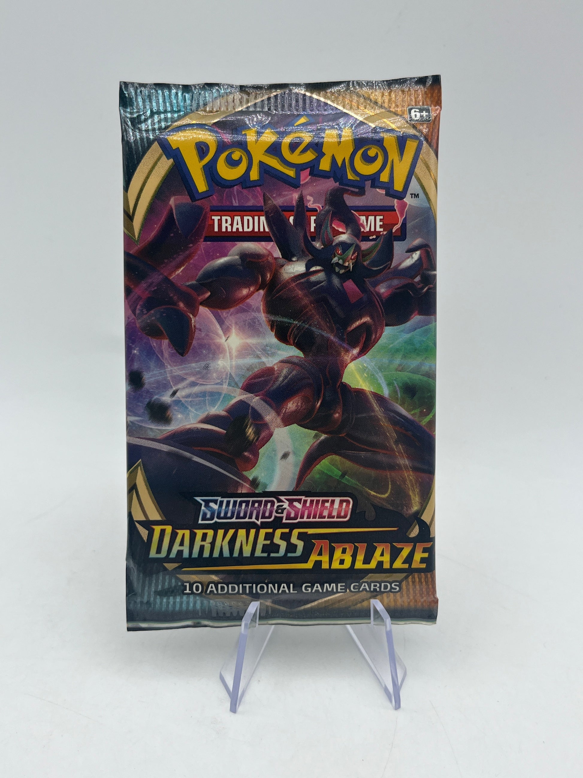 Pokemon TCG Sword & Shield Darkness Ablaze Booster Pack Art Set SEALED x4 FRENLY BRICKS - Open 7 Days
