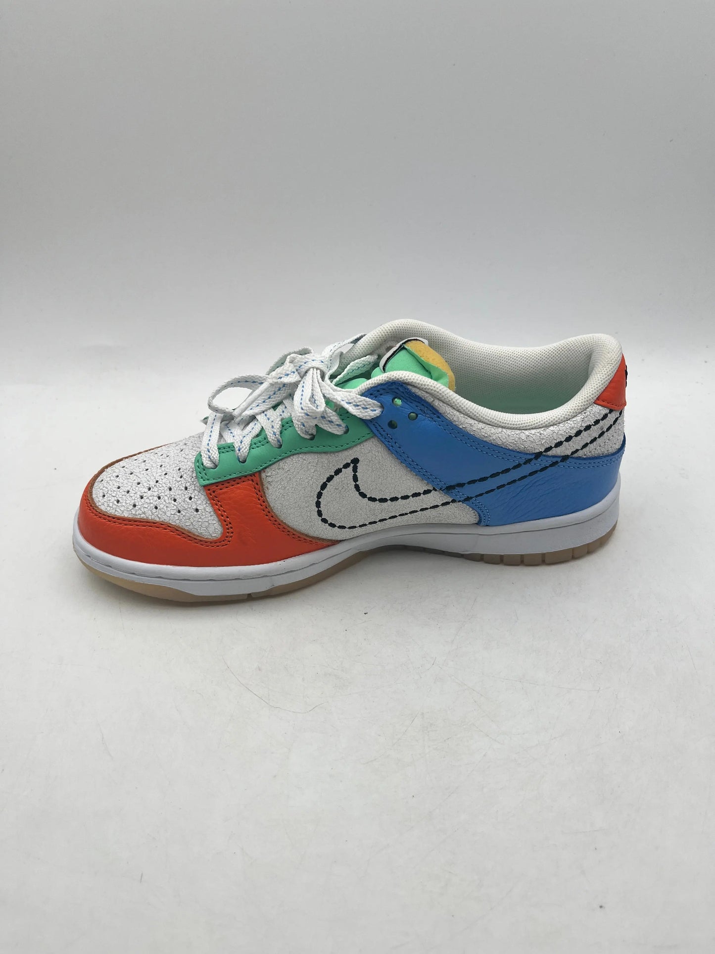 Nike Dunk Low GS 101 White Black Safety Orange DX3363-100 Size 6Y / 7.5 Wmns - New Condition FRENLY BRICKS - Open 7 Days