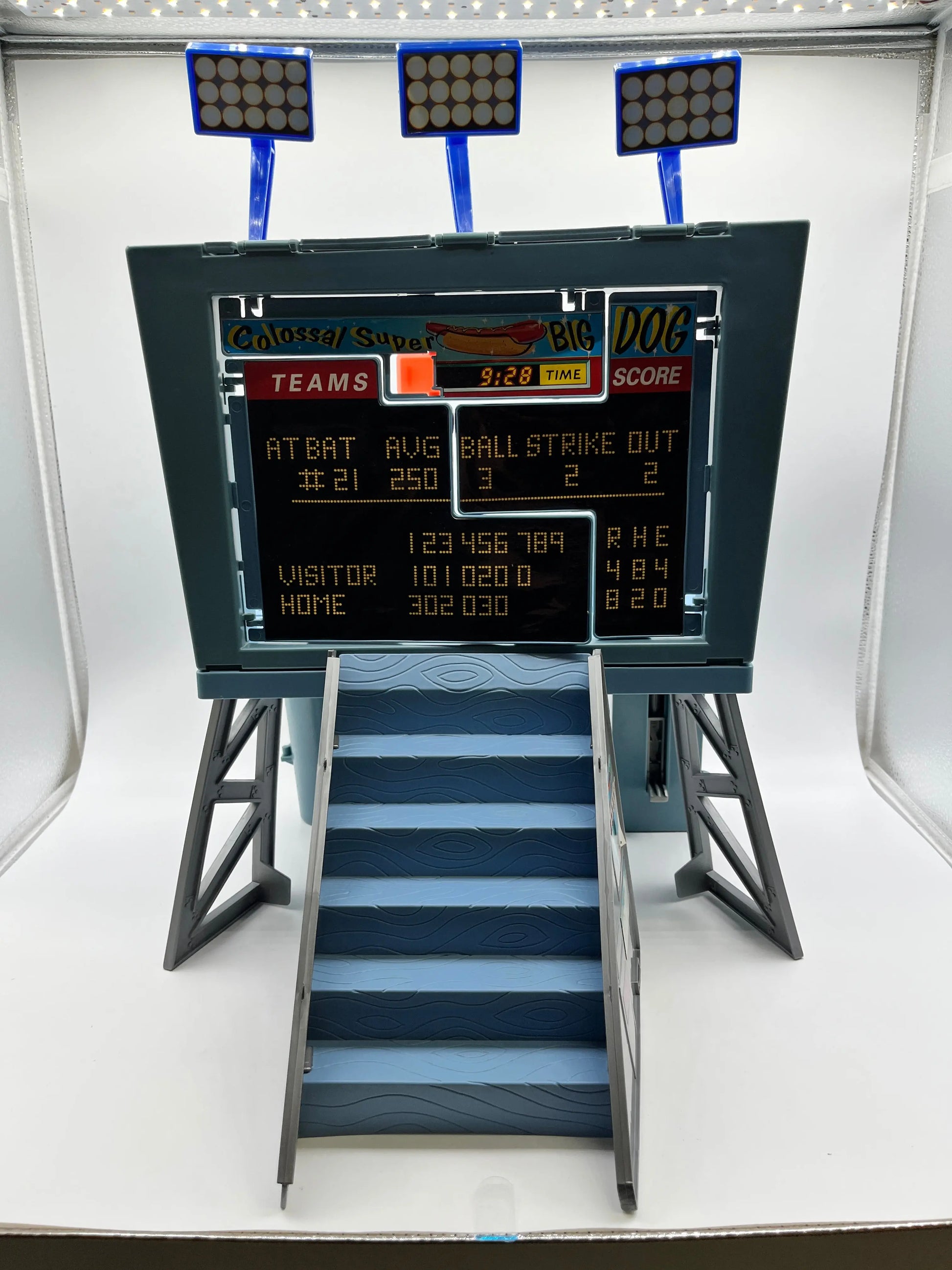 Scoreboard Hideout Secret Pad Biker Mice from Mars 1993 Galoob Playset - Not Sealed & Damaged Box FRENLY BRICKS - Open 7 Days