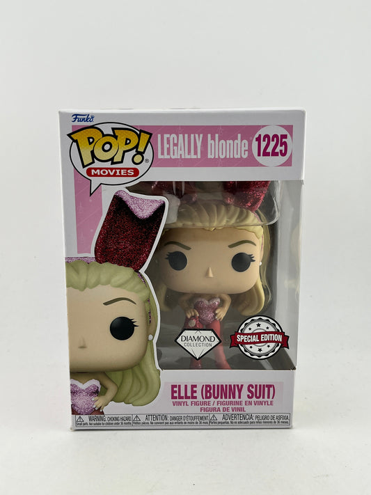 Funko POP! Movies - Legally Blonde - Elle (Bunny Suit) - Special Edition Diamond FRENLY BRICKS - Open 7 Days