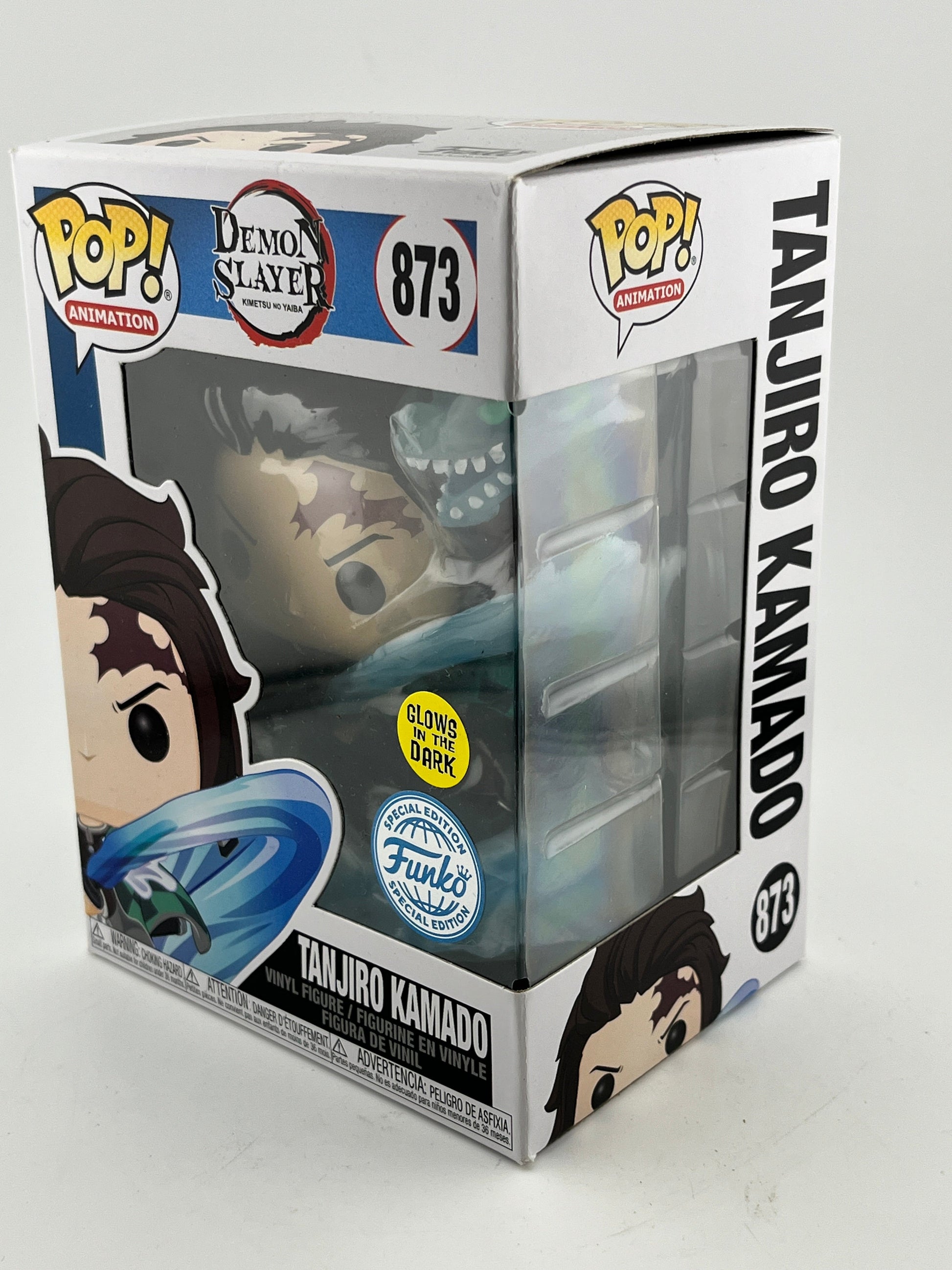 Funko POP! Animation Demon Slayer - Tanjiro Kamado #873 - Glow Special Edition FRENLY BRICKS - Open 7 Days