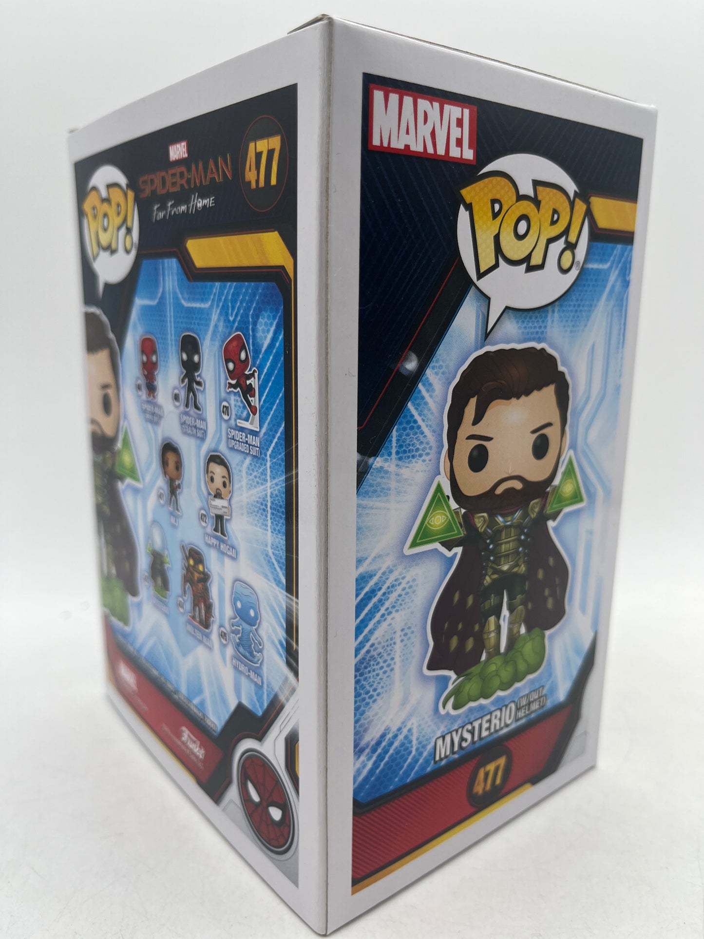 Funko Pop! Spider-Man Far from Home Mysterio Without Helmet #477