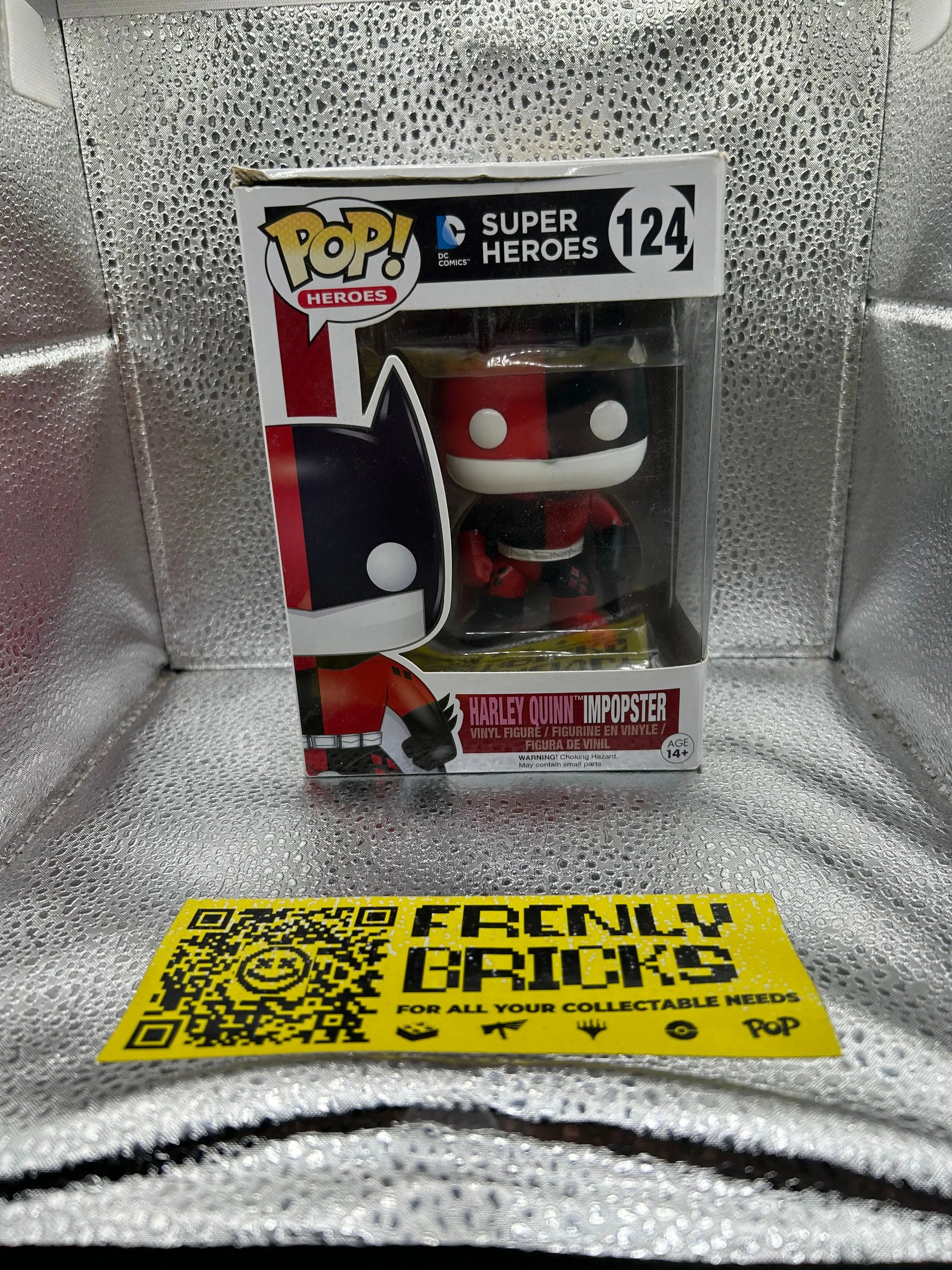 Pop Vinyl #124 Dc Harley Quinn Impopster FRENLY BRICKS - Open 7 Days