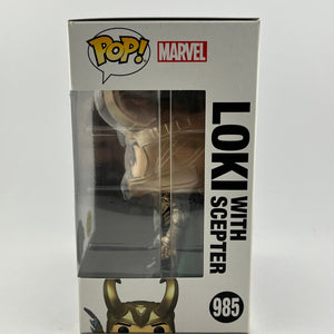 Funko POP! Marvel Avengers - Loki With Scepter #985 - Glow Special Edition FRENLY BRICKS - Open 7 Days