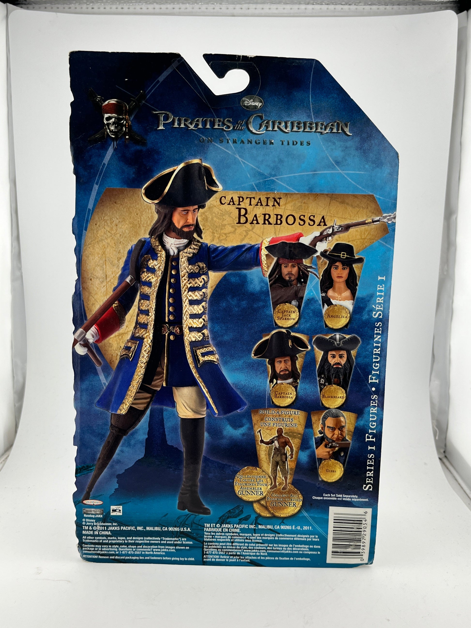 Disney Pirates Of The Caribbean Stranger Tides  - Captain Black Beard - Action Figure FRENLY BRICKS - Open 7 Days