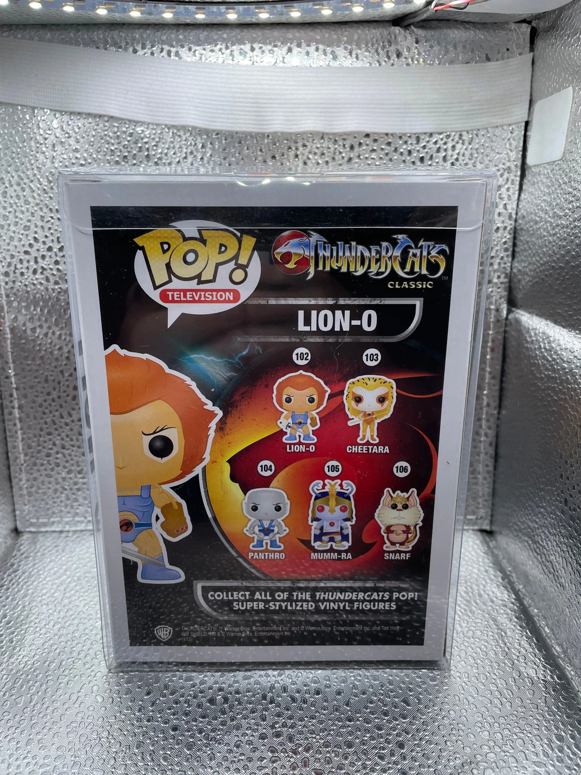 Funko Pop! Vinyl: Thundercats - Lion-O #102 With Hard-Stack Protector Vaulted FRENLY BRICKS - Open 7 Days