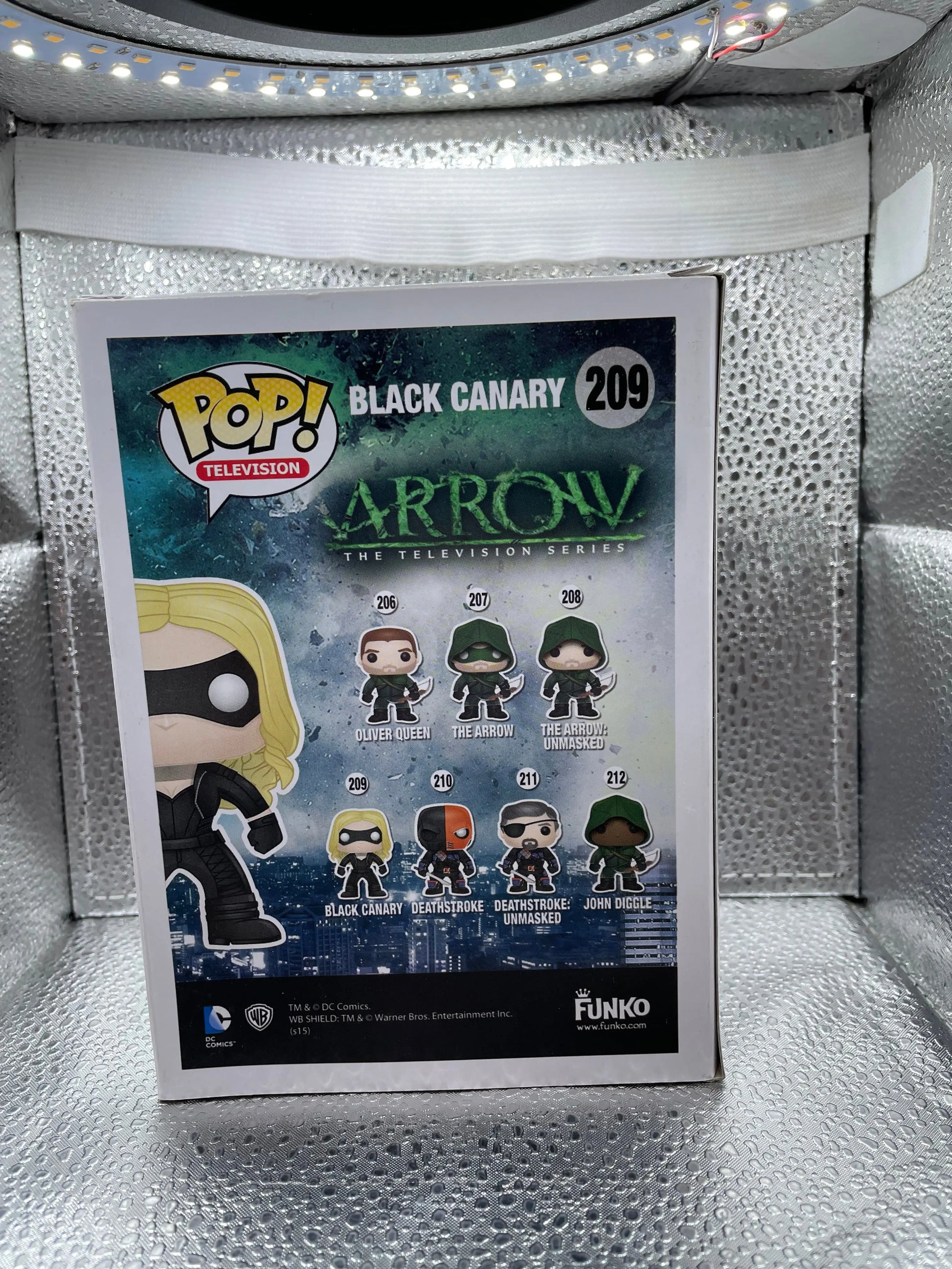 Funko Pop! Green Arrow Show - Black Canary #209 DC Comics  FRENLY BRICKS - Open 7 Days