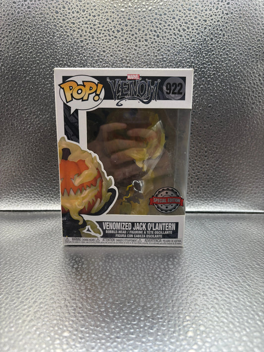 FUNKO Pop Vinyl Venomized Jack O’Lantern #922 FRENLY BRICKS - Open 7 Days