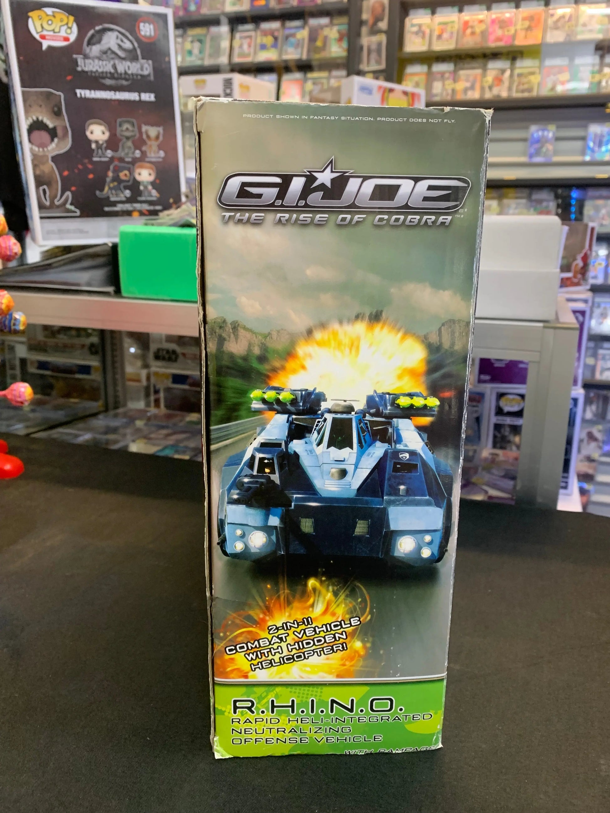 G.I. Joe Rise of Cobra R.H.I.N.O. Rapid Helicopter-Integrated Offense Vehicle FRENLY BRICKS - Open 7 Days