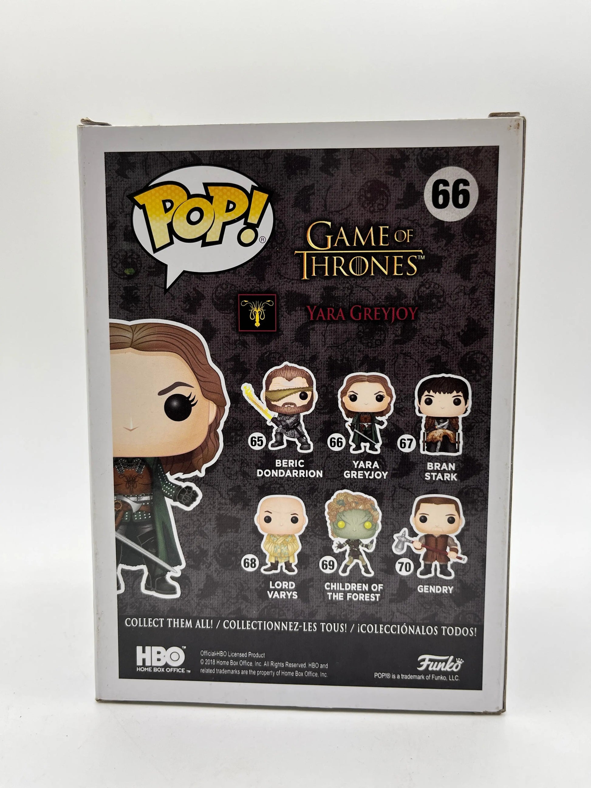 Funko POP! Television Game Of Thrones Yara Greyjoy #66 - Vinyl Collectable FRENLY BRICKS - Open 7 Days