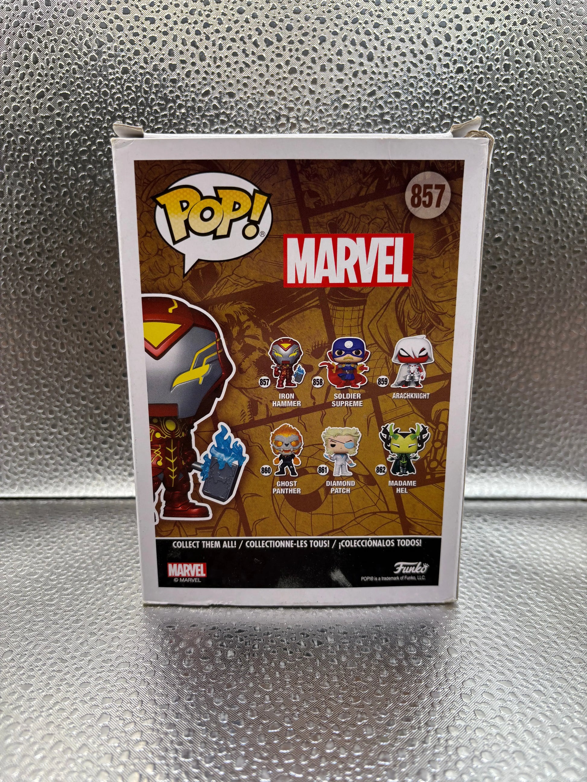 Pop Vinyl #857 Infinity Warps Iron Hammer FRENLY BRICKS - Open 7 Days