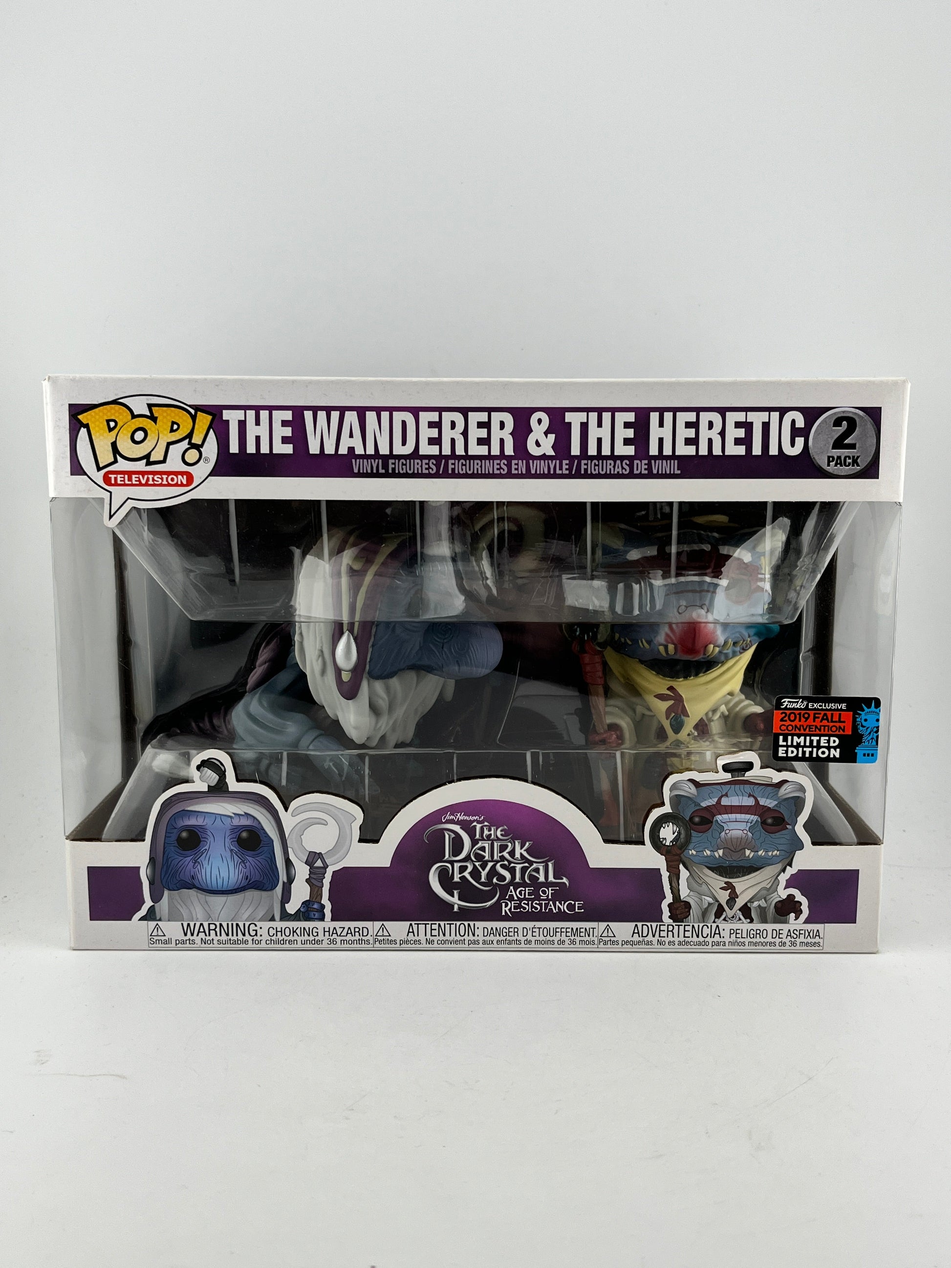 Funko POP! Television The Dark Crystal Age Of Resistance - The Wanderer & The Heretic #2 Pack FRENLY BRICKS - Open 7 Days