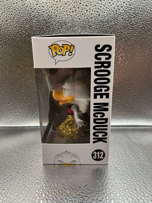 Funko Pop #312 Disney Scrooge McDuck FRENLY BRICKS - Open 7 Days