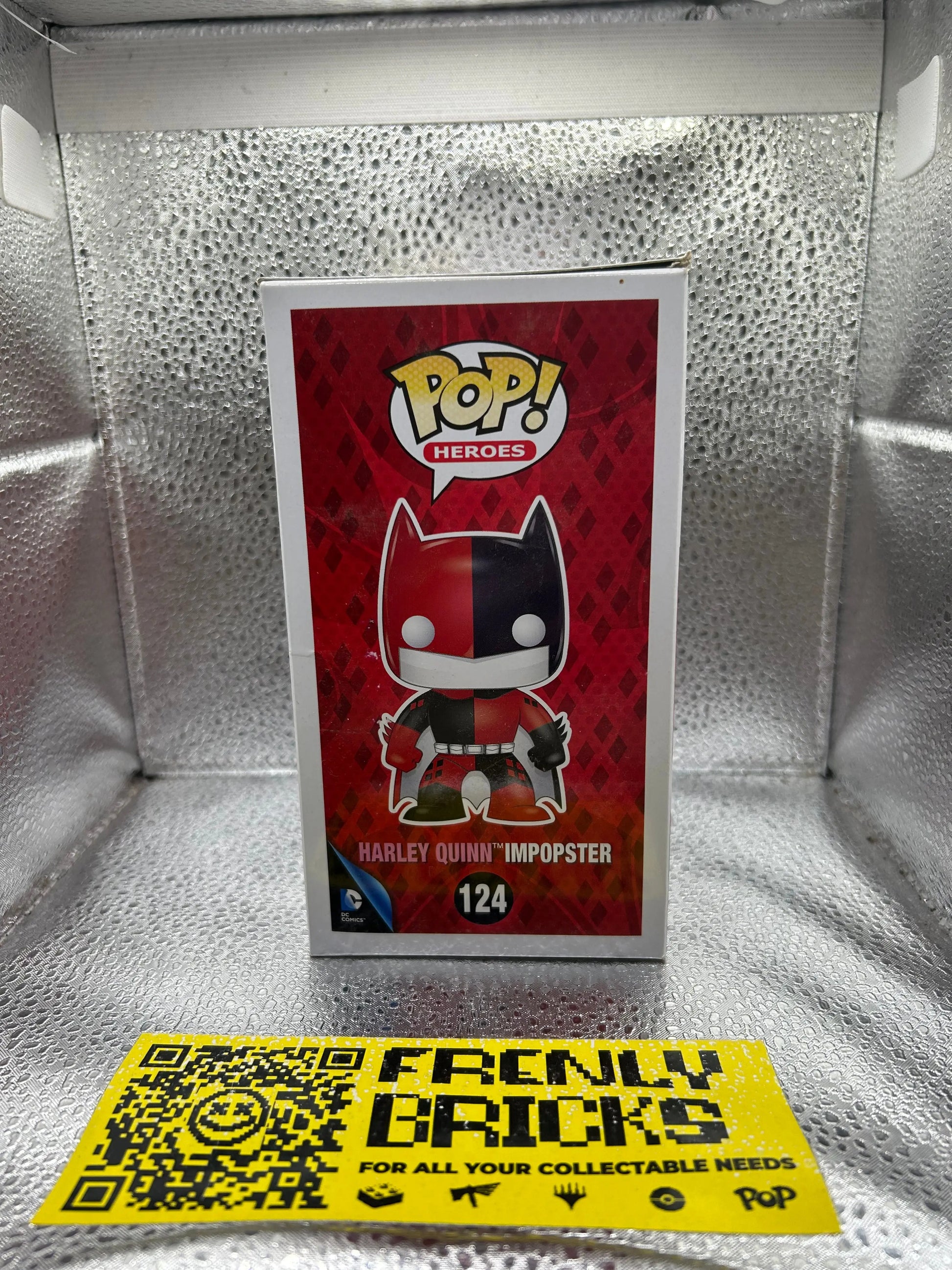 Pop Vinyl #124 Dc Harley Quinn Impopster FRENLY BRICKS - Open 7 Days