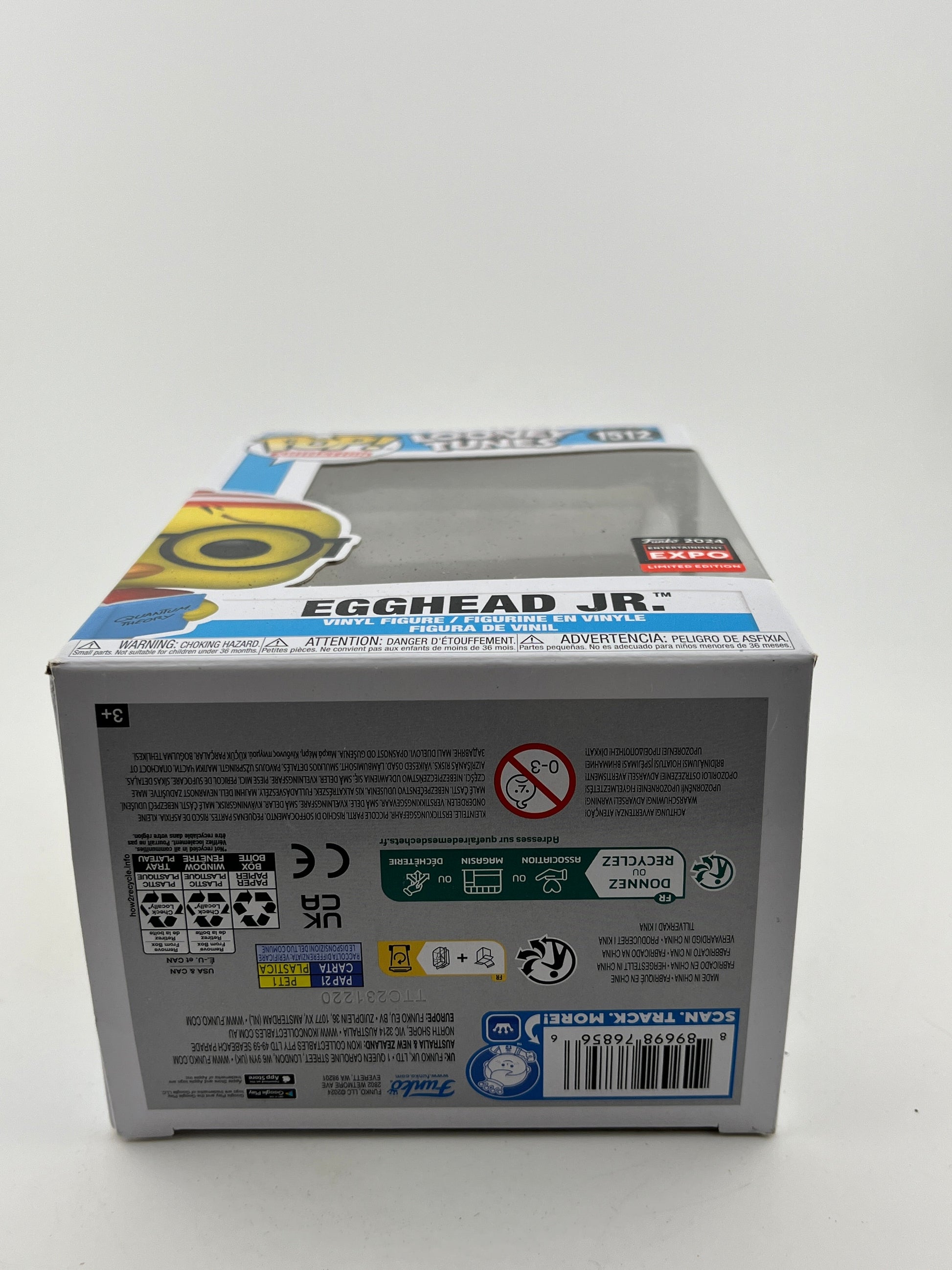 Funko POP! Animation Looney Tunes - Mr. EggHead Jr. #1512 - 2024 Expo LE FRENLY BRICKS - Open 7 Days