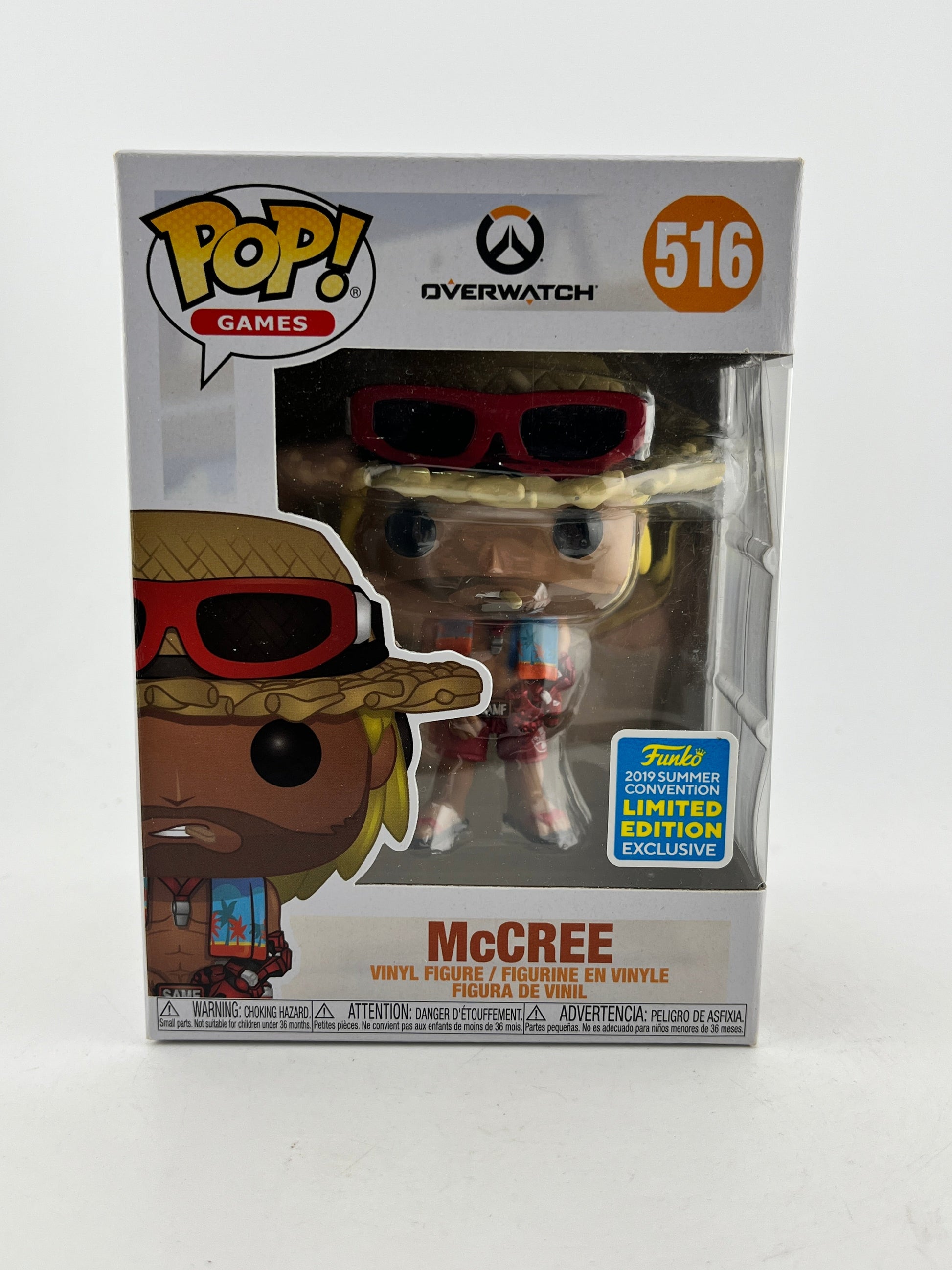 Funko POP! Games Overwatch - McCree #516 - 2019 Limited Edition Exclusive FRENLY BRICKS - Open 7 Days