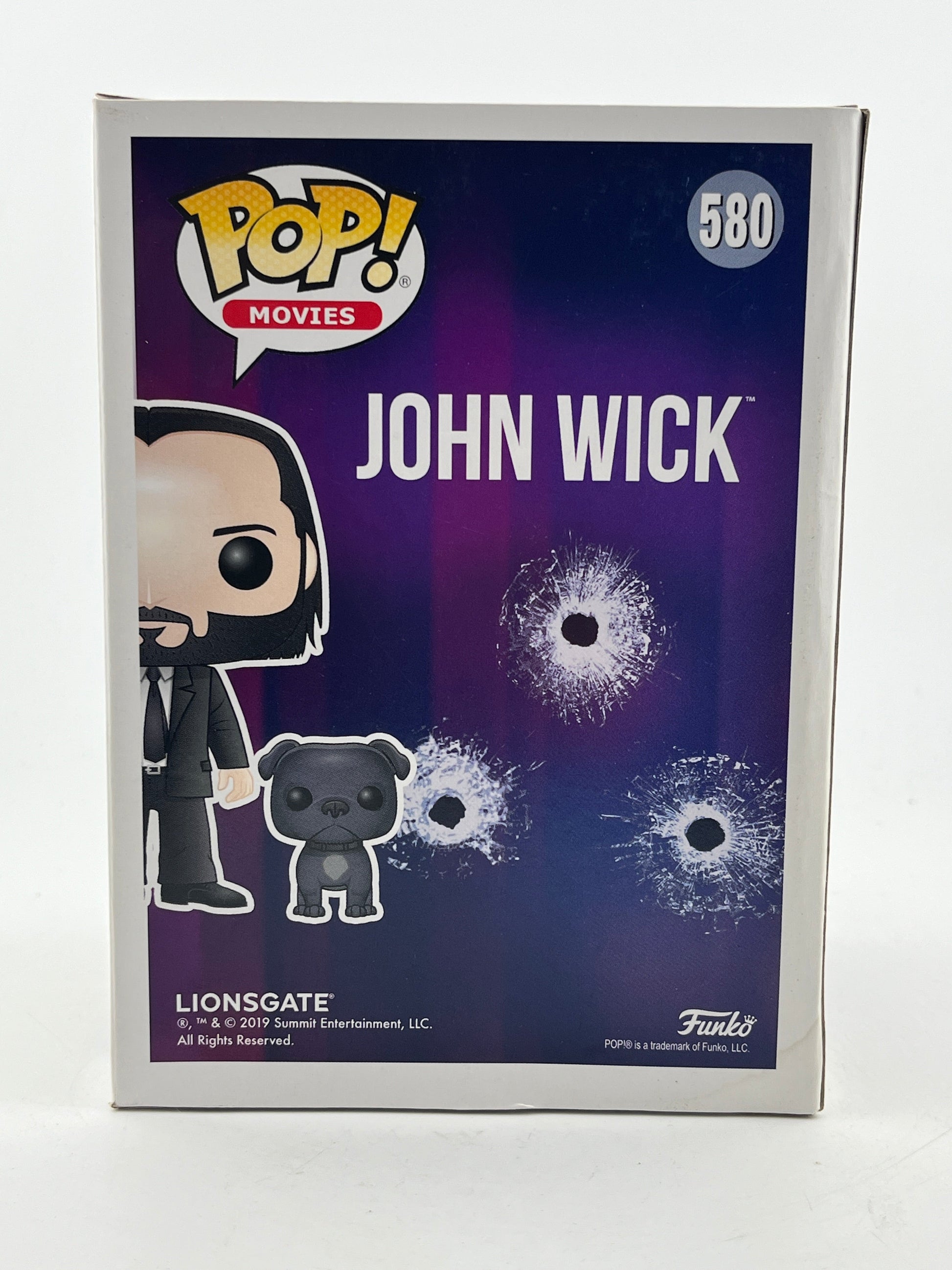 Funko POP! Movies - John Wick With Dog #580 - Vinyl Collectable FRENLY BRICKS - Open 7 Days