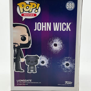 Funko POP! Movies - John Wick With Dog #580 - Vinyl Collectable FRENLY BRICKS - Open 7 Days