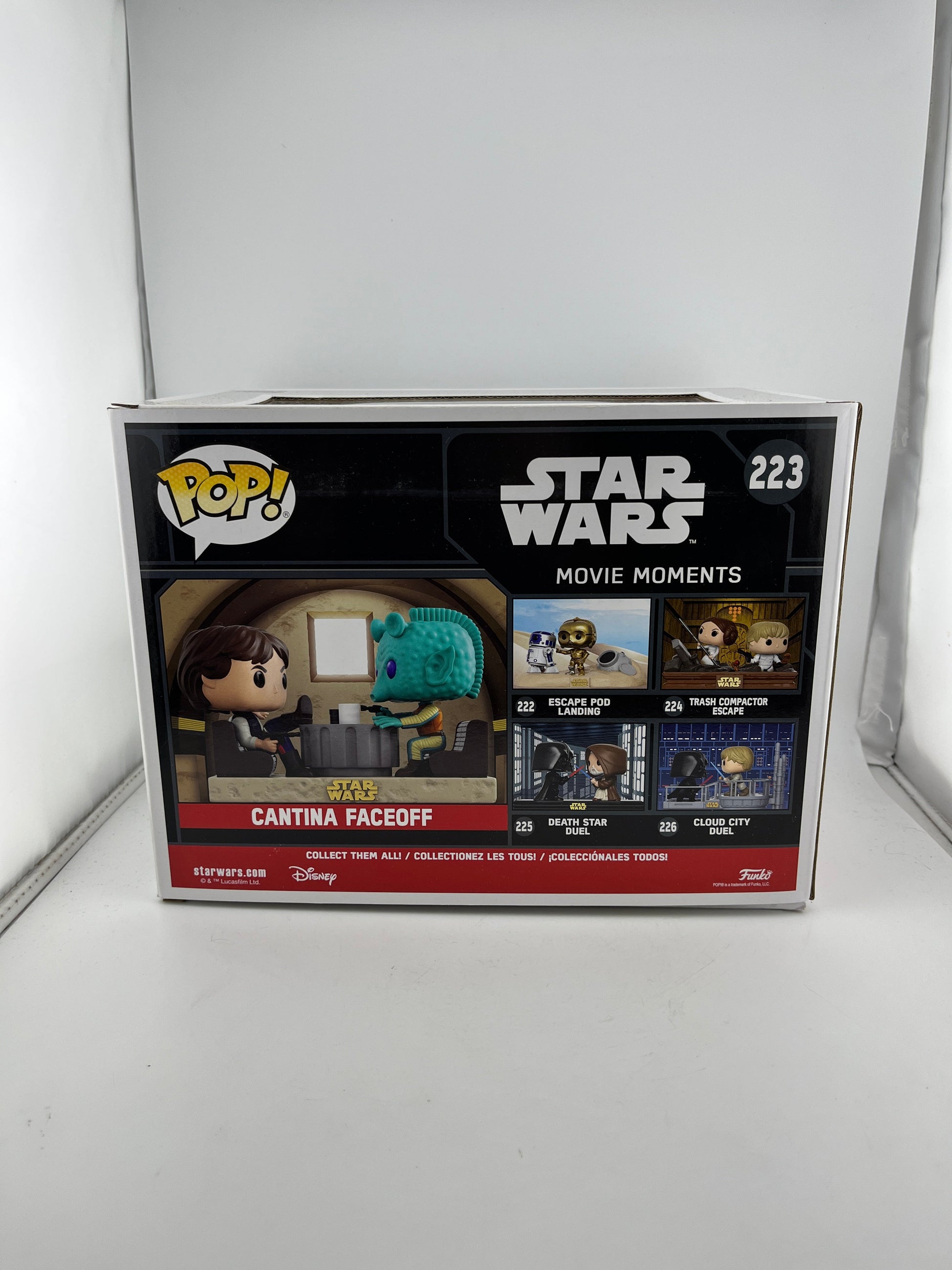 Funko POP! Star Wars Movie Moments - Cantina Faceoff #223 - Vinyl Collectable FRENLY BRICKS - Open 7 Days