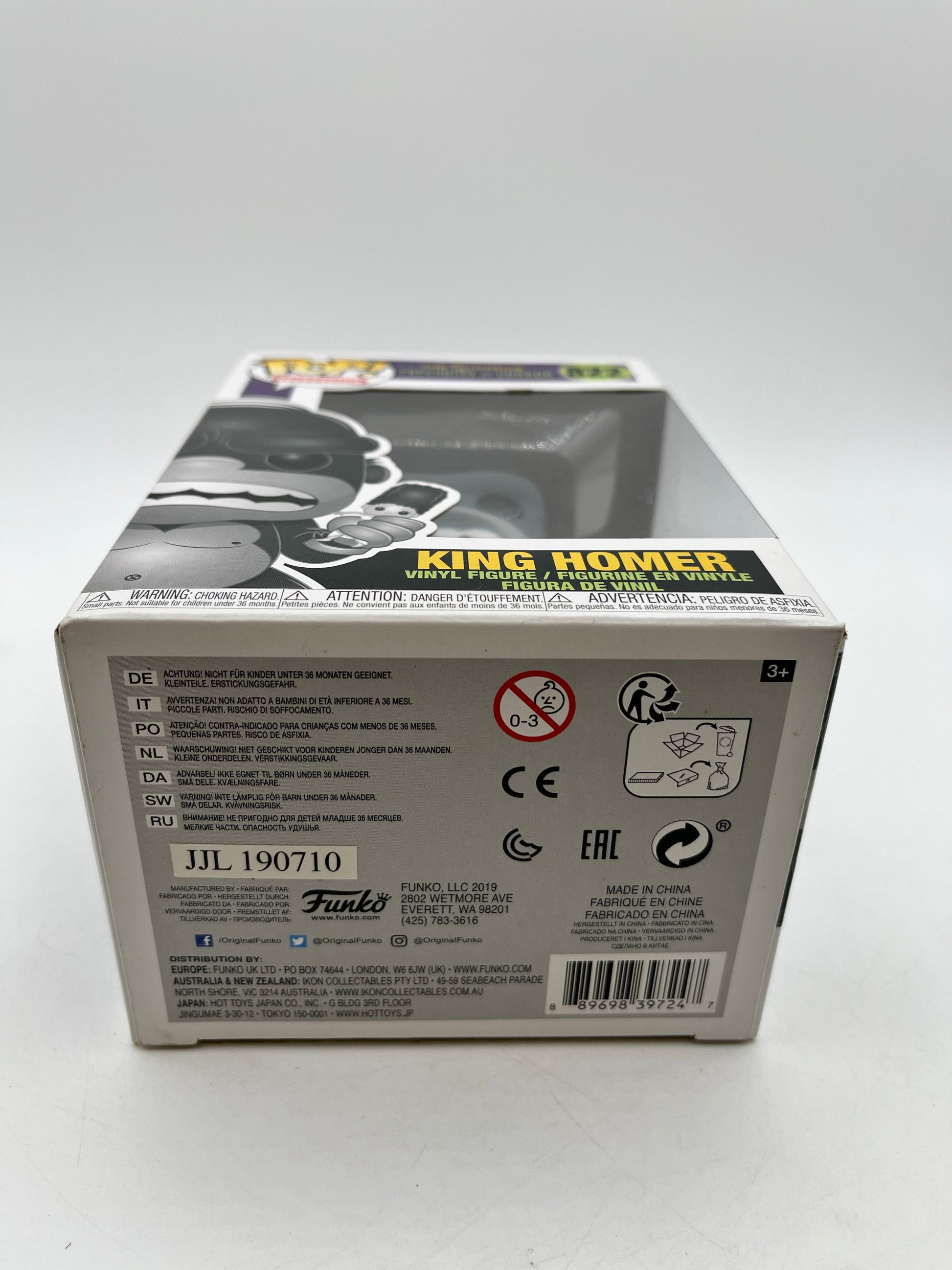 Funko POP! Television The Simpsons TreeHouse Of Horror - King Homer #822 - Vinyl Collectable FRENLY BRICKS - Open 7 Days