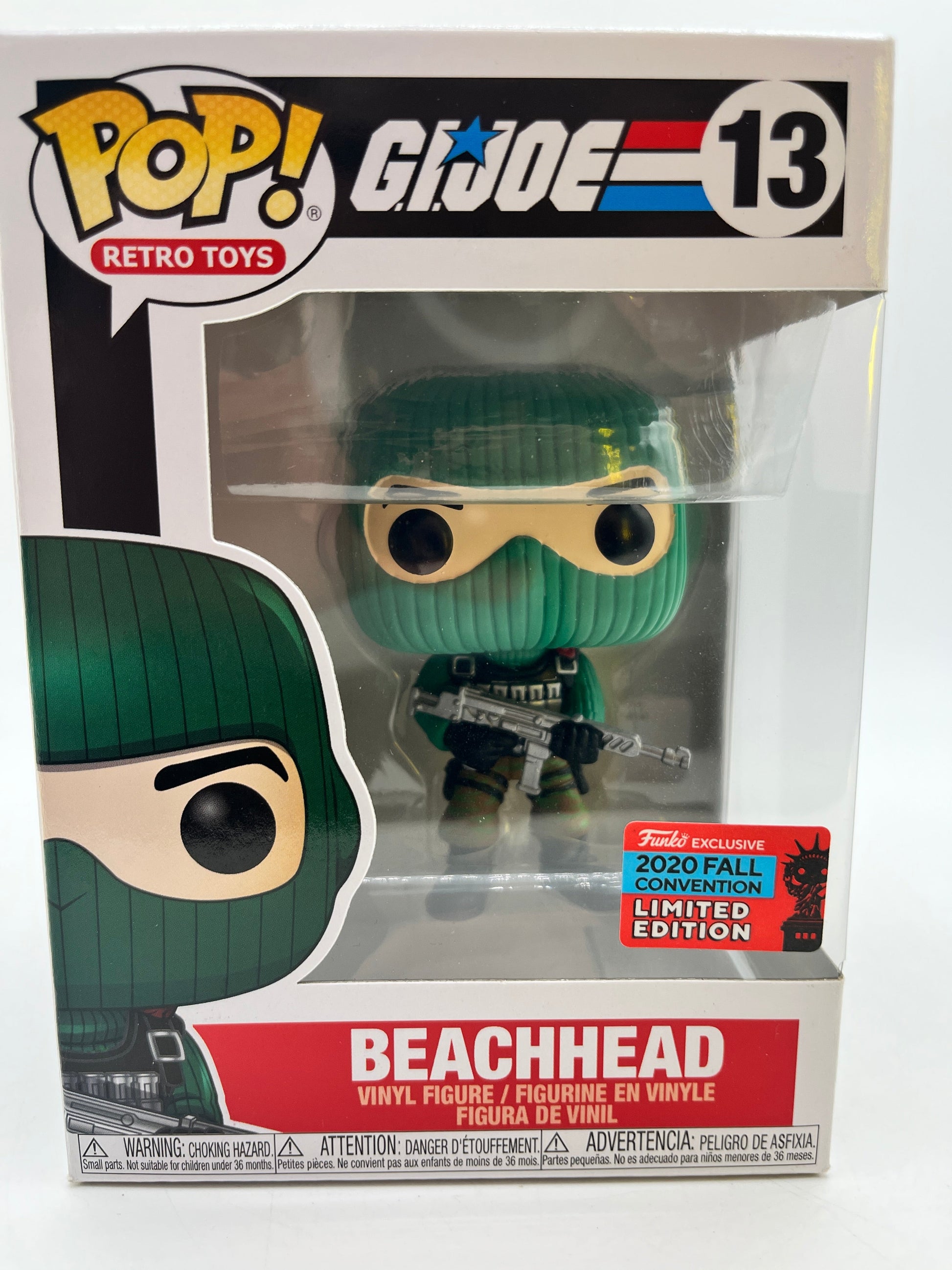 Funko POP! Retro Toys G.I.Joe - Beachhead #13 - 2020 Fall Limited Edition FRENLY BRICKS - Open 7 Days