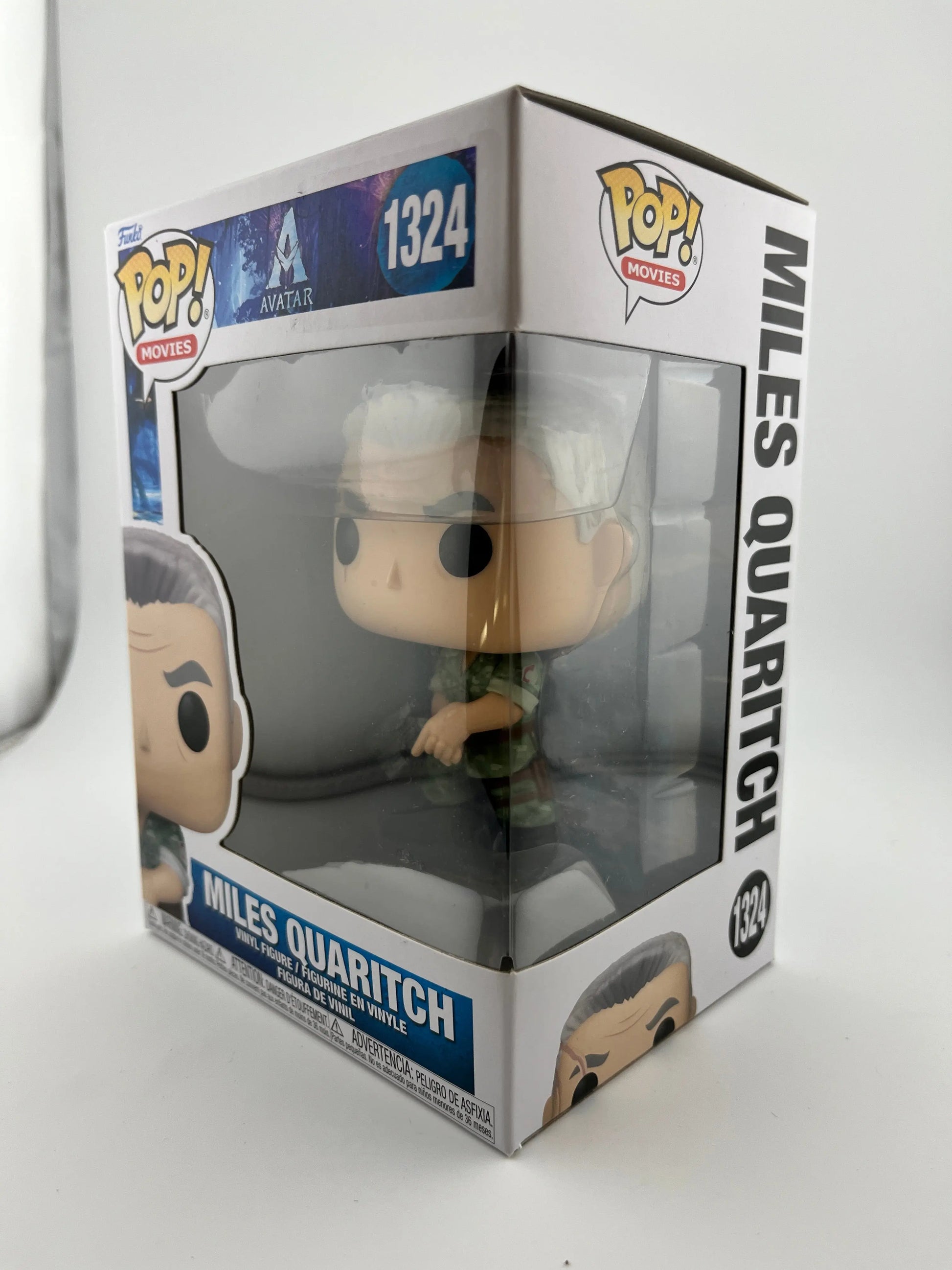 Funko POP! Movies Avatar Miles Quaritch #1324 - Vinyl Collectable FRENLY BRICKS - Open 7 Days