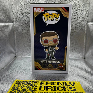 Pop Vinyl Marvel #1221 Matt Murdock FRENLY BRICKS - Open 7 Days