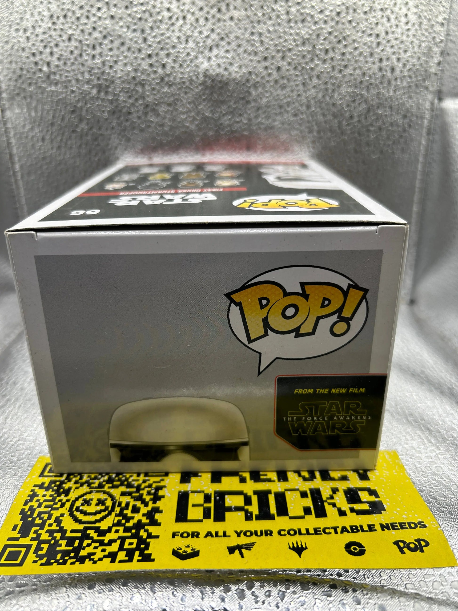 Pop Vinyl star Wars #66 Fist Order Stormtrooper FRENLY BRICKS - Open 7 Days