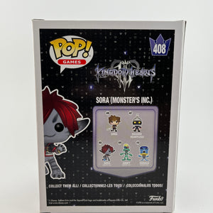 Funko POP! Games Disney Kingdom Hearts - Sora (Monster’s Inc.) #408 - Vinyl Collectable FRENLY BRICKS - Open 7 Days
